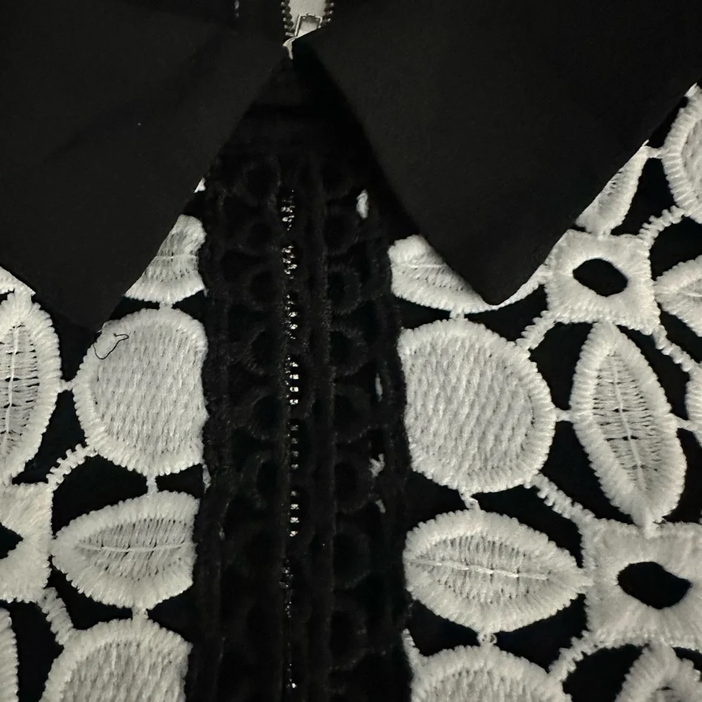 Queensland Embellished Crochet Lace Dress - Picture 3 of 8